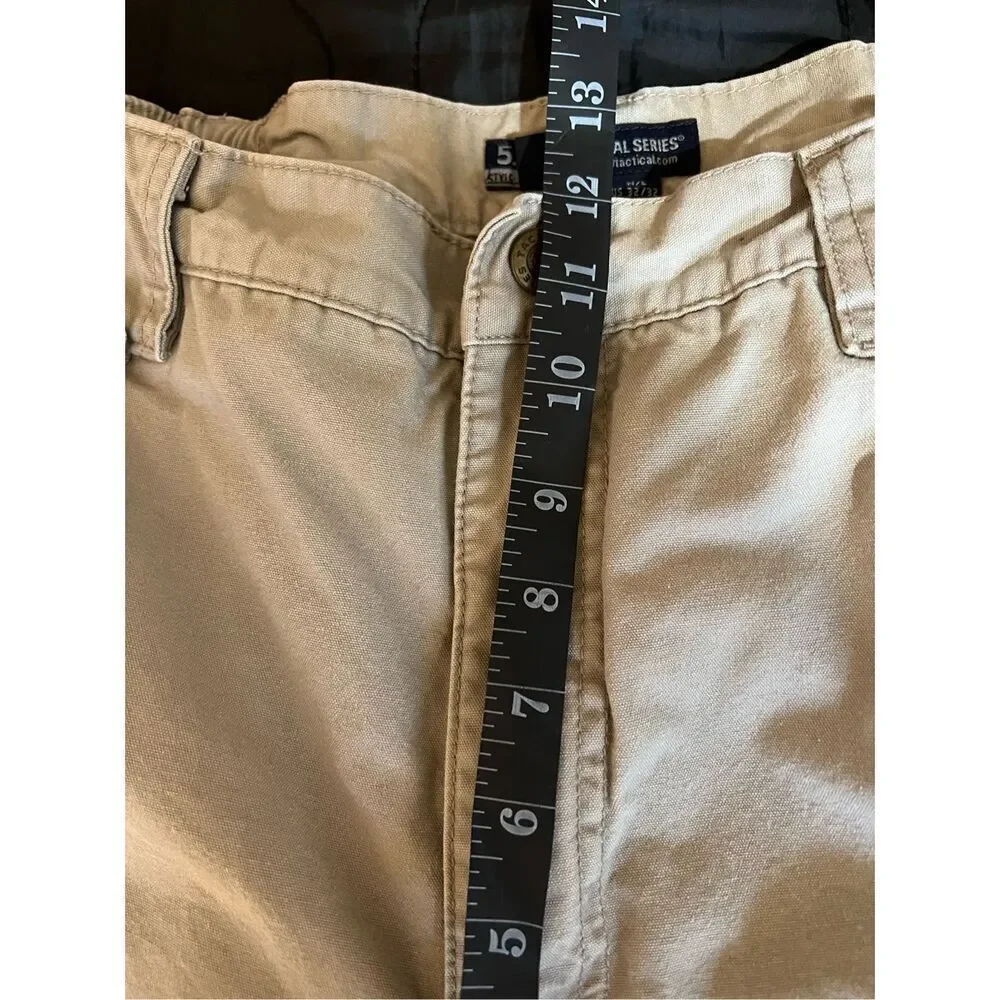 511 Tactical Cargo Pants Mens Size 32 Beige Cotton‎ Outdoor Rugged Camping